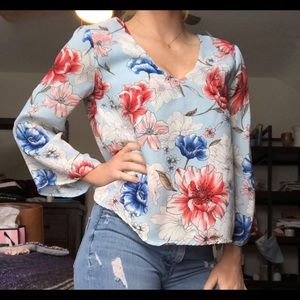 Floral blouse